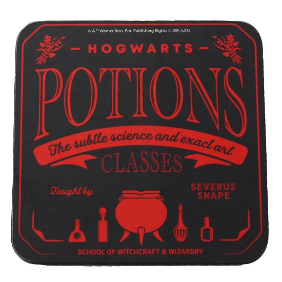 Single Coaster - Potions - Drinks Coaster - Harry Potter - Andet -  - 5055453495632 - 