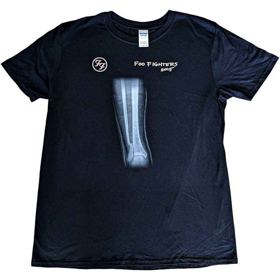 Foo Fighters Unisex T-Shirt: X-Ray - Foo Fighters - Produtos - PHDM - 5056012000632 - 19 de janeiro de 2017
