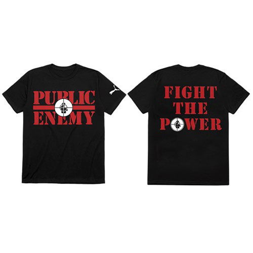 Cover for Public Enemy · Public Enemy Unisex Tee: Fight The Power (Back Print) (Bekleidung) [size XL] [Black - Unisex edition]