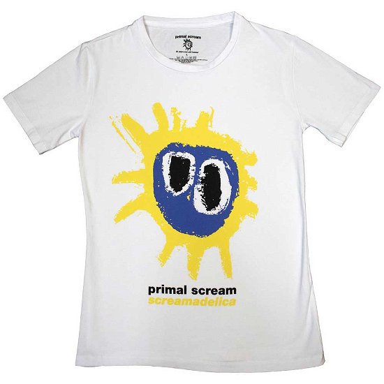 Primal Scream Ladies T-Shirt: Screamadelica - Primal Scream - Gadżety -  - 5056737215632 - 