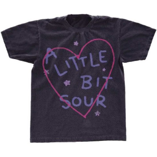 Olivia Rodrigo Unisex T-Shirt: A Little Bit Sour (Back Print & Ex-Tour) - Olivia Rodrigo - Koopwaar -  - 5056737231632 - 