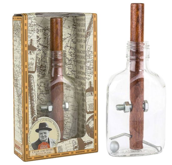 Churchill's Whisky Cigar Puzzle - Enigma - Produtos - PROFESSOR PUZZLE - 5060036533632 - 31 de março de 2020