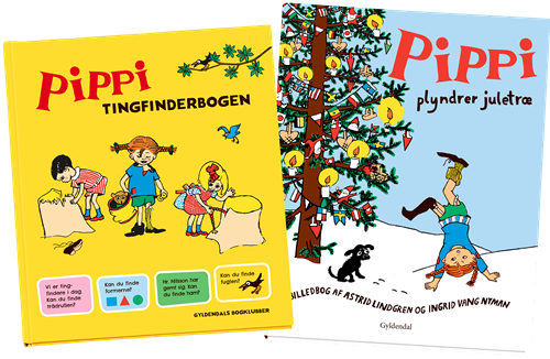 Cover for Astrid Lindgren · Pippi pakke (Buch) [1. Ausgabe] (2020)