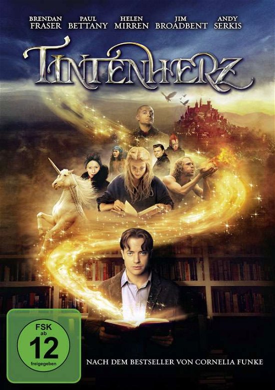 Cover for Brendan Fraser,paul Bettany,helen Mirren · Tintenherz (DVD) (2009)