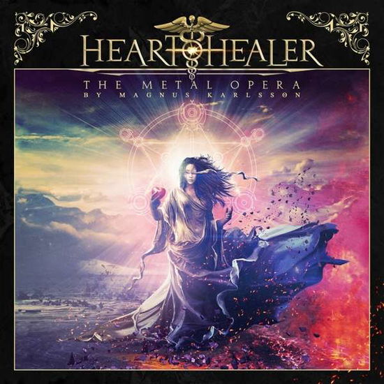 Cover for Heart Healer · The Metal Opera by Magnus Karlsson (2lp) (Gold Vinyl) (LP) (2021)