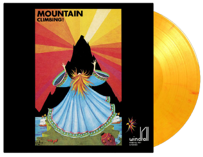 Cover for Mountain · Climbing! (LP) [Limited Flaming Vinyl edition] (2023)