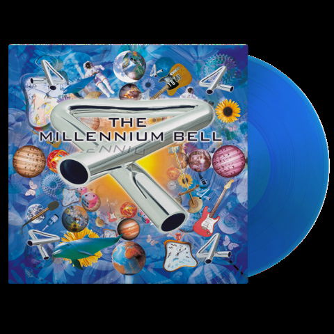 Cover for Mike Oldfield · The Millenium Bell (LP) [Translucent Blue Vinyl edition] (2024)