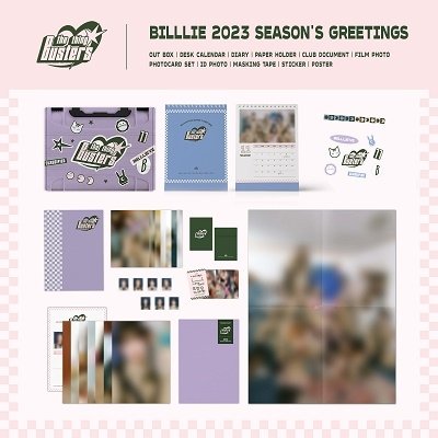 2023 Season's Greetings [The Thing Busters] - Billlie - Merchandise - Mystic Story - 8809876706632 - 23. desember 2022