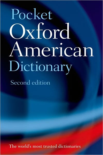 Cover for Oxford University Press · Pocket Oxford American Dictionary (Pocketbok) [2 Revised edition] (2008)
