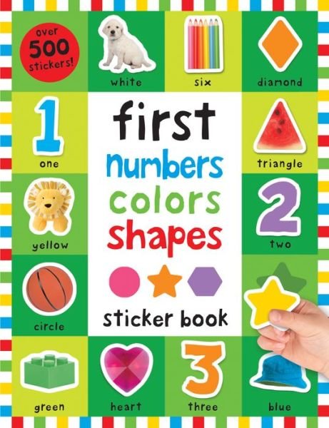 Cover for Roger Priddy · First 100 Stickers: First Numbers, Colors, Shapes - First 100 (Paperback Book) (2017)