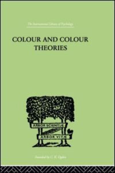 Cover for Christine Ladd-Franklin · Colour And Colour Theories (Hardcover Book) (1999)