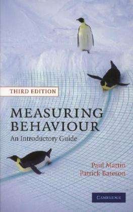 Measuring Behaviour: An Introductory Guide - Paul Martin - Books - Cambridge University Press - 9780521535632 - August 23, 2007