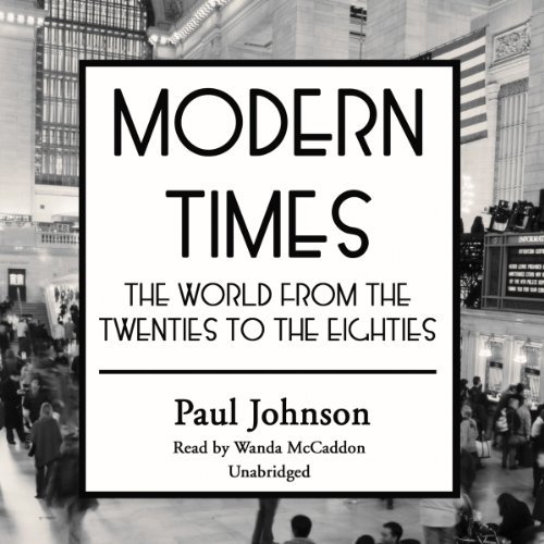 Cover for Paul Johnson · Modern Times: the World from the Twenties to the Eighties (MP3-CD) [Unabridged Mp3cd edition] (1998)