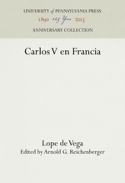 Cover for Lope de Vega · Carlos V en Francia (Bog) (1963)