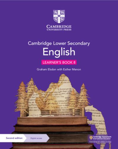 Cover for Graham Elsdon · Cambridge Lower Secondary English Learner's Book 8 with Digital Access (1 Year) - Cambridge Lower Secondary English (Buch) [2 Revised edition] (2021)