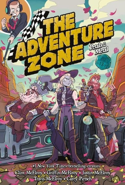 Cover for Clint McElroy · The Adventure Zone: Petals to the Metal - The Adventure Zone (Paperback Bog) (2020)