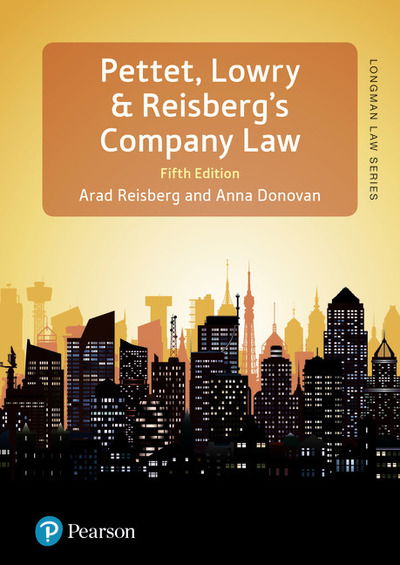 Cover for John Lowry · Pettet, Lowry &amp; Reisberg's Company Law: Company Law &amp; Corporate Finance - Longman Law Series (Pocketbok) (2018)