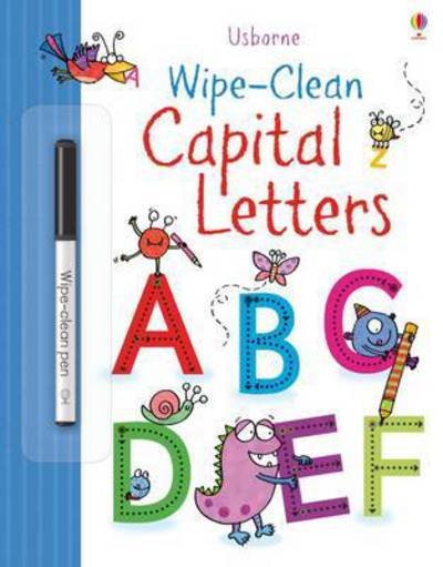 Wipe-Clean Capital Letters - Wipe-Clean - Jessica Greenwell - Bücher - Usborne Publishing Ltd - 9781409582632 - 2016