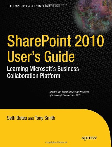 Cover for Seth Bates · Sharepoint 2010 User's Guide: Learning Microsoft's Collaboration and Productivity Platform (Taschenbuch) (2010)