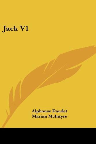 Cover for Alphonse Daudet · Jack V1 (Paperback Book) (2007)