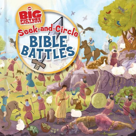 Cover for B&amp;H Kids Editorial Staff · Seek-and-Circle Bible Battles (Board book) (2018)