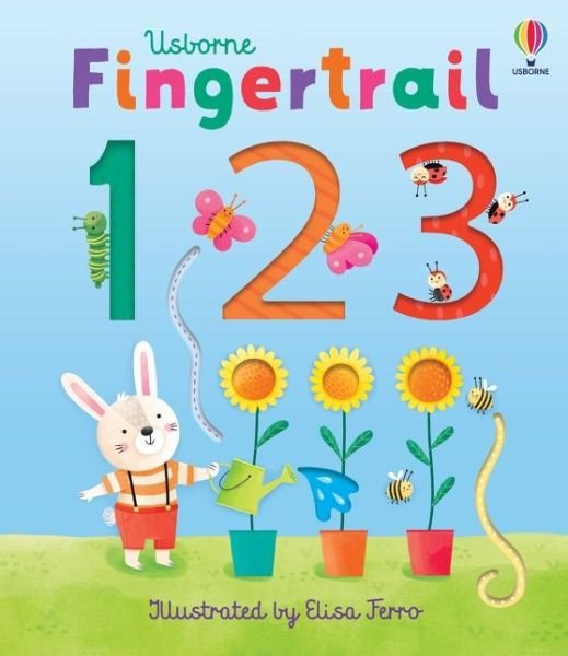 Cover for Felicity Brooks · Fingertrail 123 - Fingertrails (Board book) [UK 2021 edition] (2021)