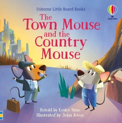 Cover for Lesley Sims · The Town Mouse and the Country Mouse - Little Board Books (Kartonbuch) (2021)