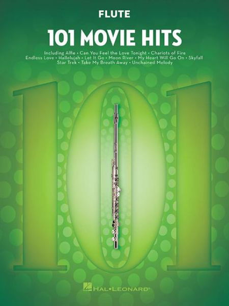 Cover for 101 Movie Hits For Flute (Book) (2016)