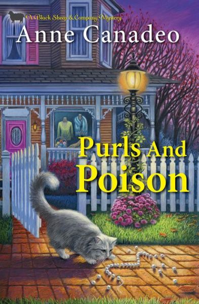 Cover for Anne Canadeo · Purls and Poison (Hardcover Book) (2018)