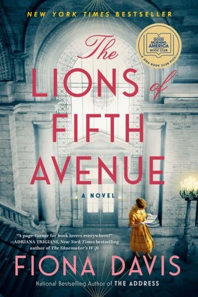Cover for Fiona Davis · The Lions of Fifth Avenue (Pocketbok) (2021)