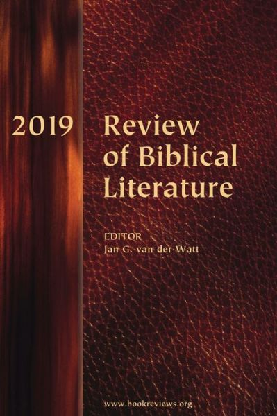 Cover for Jan G Van Der Watt · Review of Biblical Literature, 2019 (Paperback Book) (2019)