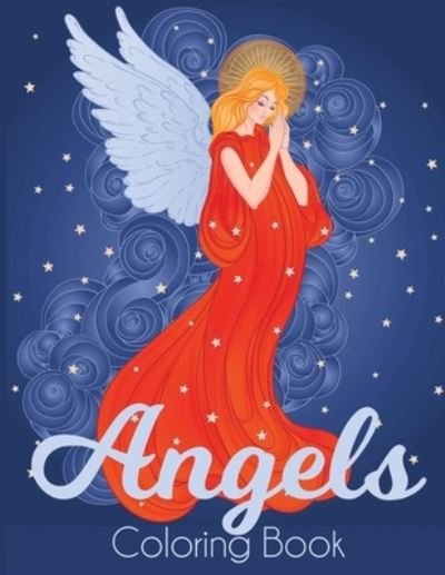 Cover for Dylanna Press · Angels Coloring Book (Paperback Bog) (2020)