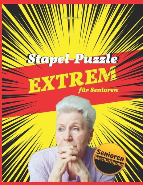 Cover for Denis Geier · Stapel-Puzzle - Extrem - fur Senioren (Paperback Book) (2019)