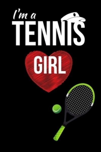 Cover for Pink Bubble Paper House · I'm a tennis girl (Paperback Book) (2019)