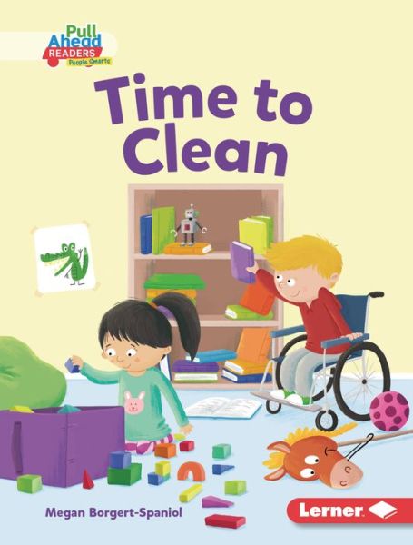 Cover for Megan Borgert-Spaniol · Time to Clean (Hardcover Book) (2021)