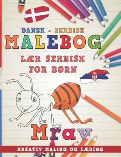 Cover for Nerdmediada · Malebog Dansk - Serbisk I L (Paperback Bog) (2018)