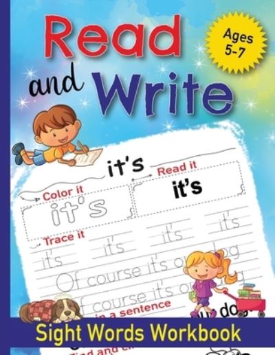 Cover for Jocky Books · Read and Write Sight Words Workbook (Paperback Book) (2021)