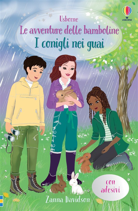 Cover for Zanna Davidson · Coniglietti. Le Avventure Delle Bamboline. Con Adesivi (Buch)