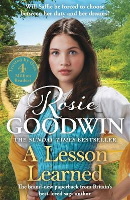 Cover for Rosie Goodwin · A Lesson Learned: The new heartwarming novel from Sunday Times bestseller Rosie Goodwin (Paperback Book) (2023)