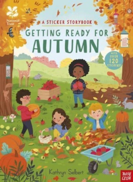 Cover for Selbert, Kathryn (I) · National Trust: Getting Ready for Autumn, A Sticker Storybook - National Trust Sticker Storybooks (Paperback Book) (2023)