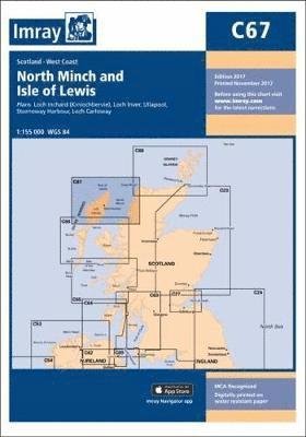 Cover for Imray · Imray Chart C67: North Minch and Isle of Lewis - C Series (Map) [New edition] (2017)