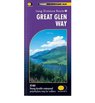 Cover for Harvey Map Services Ltd. · Great Glen Way - Trail Map XT40 (Landkarten) (2019)