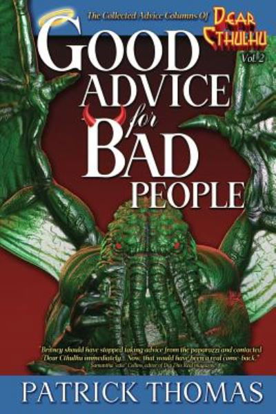 Cover for Patrick Thomas · Good Advice for Bad People (Pocketbok) (2018)