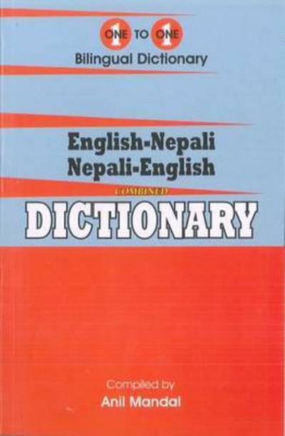 Cover for One-to-one dictionary: English-Nepali &amp; Nepali-English dictionary (Hardcover Book) (2014)