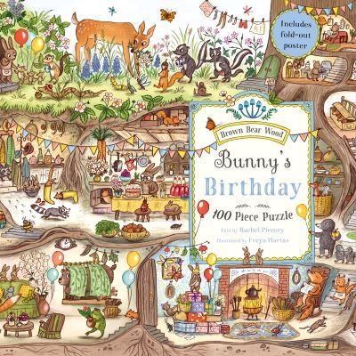 Cover for Rachel Piercey · Bunny's Birthday Puzzle: A Magical Woodland (100-piece Puzzle) - Brown Bear Wood (GAME) (2022)