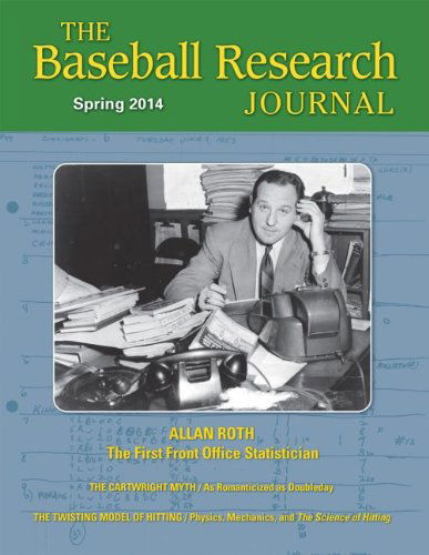 Baseball Research Journal (BRJ), Volume 43 #1 - Society for American Baseball Research - Livros - Society for American Baseball Research - 9781933599632 - 1 de abril de 2014