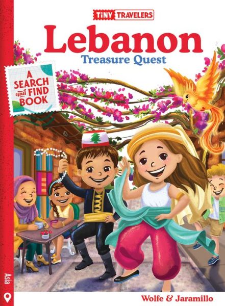 Cover for Susie Jaramillo · Tiny Travelers Lebanon Treasure Quest - Tiny Travelers (Board book) (2021)
