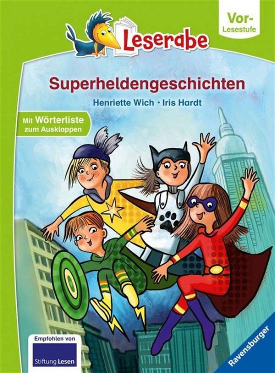 Cover for Henriette Wich · Superheldengeschichten - Leserabe ab Vorschule - Erstlesebuch für Kinder ab 5 Jahren (Legetøj)