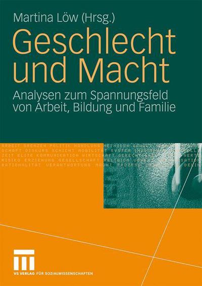 Cover for Martina L W · Geschlecht und Macht (Bok) [2009 edition] (2009)