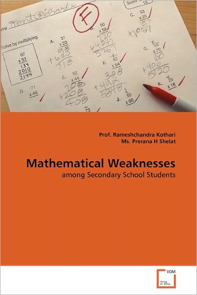Cover for Prof Rameshchandra Kothari · Mathematical Weaknesses (Paperback Book) (2011)